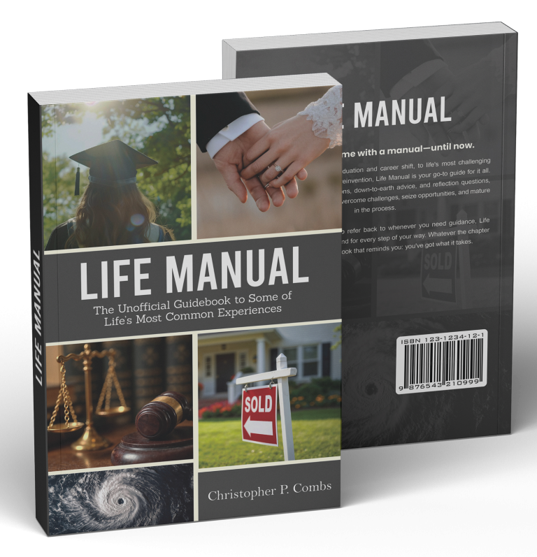 Autographed FIRST EDITION ■ Life Manual: The Unofficial Guide to Some of Life's Most Common Experiences (Hard Cover)