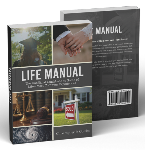 Autographed FIRST EDITION ■ Life Manual: The Unofficial Guide to Some of Life's Most Common Experiences (Hard Cover)