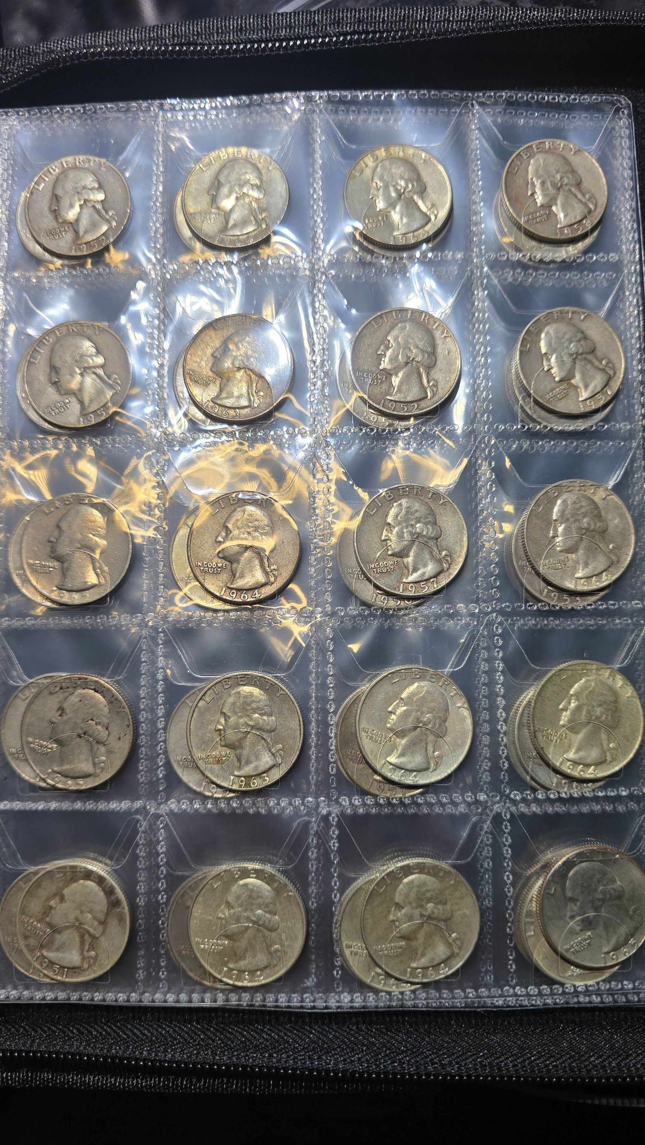 Green Coin Book with 2 inch cut